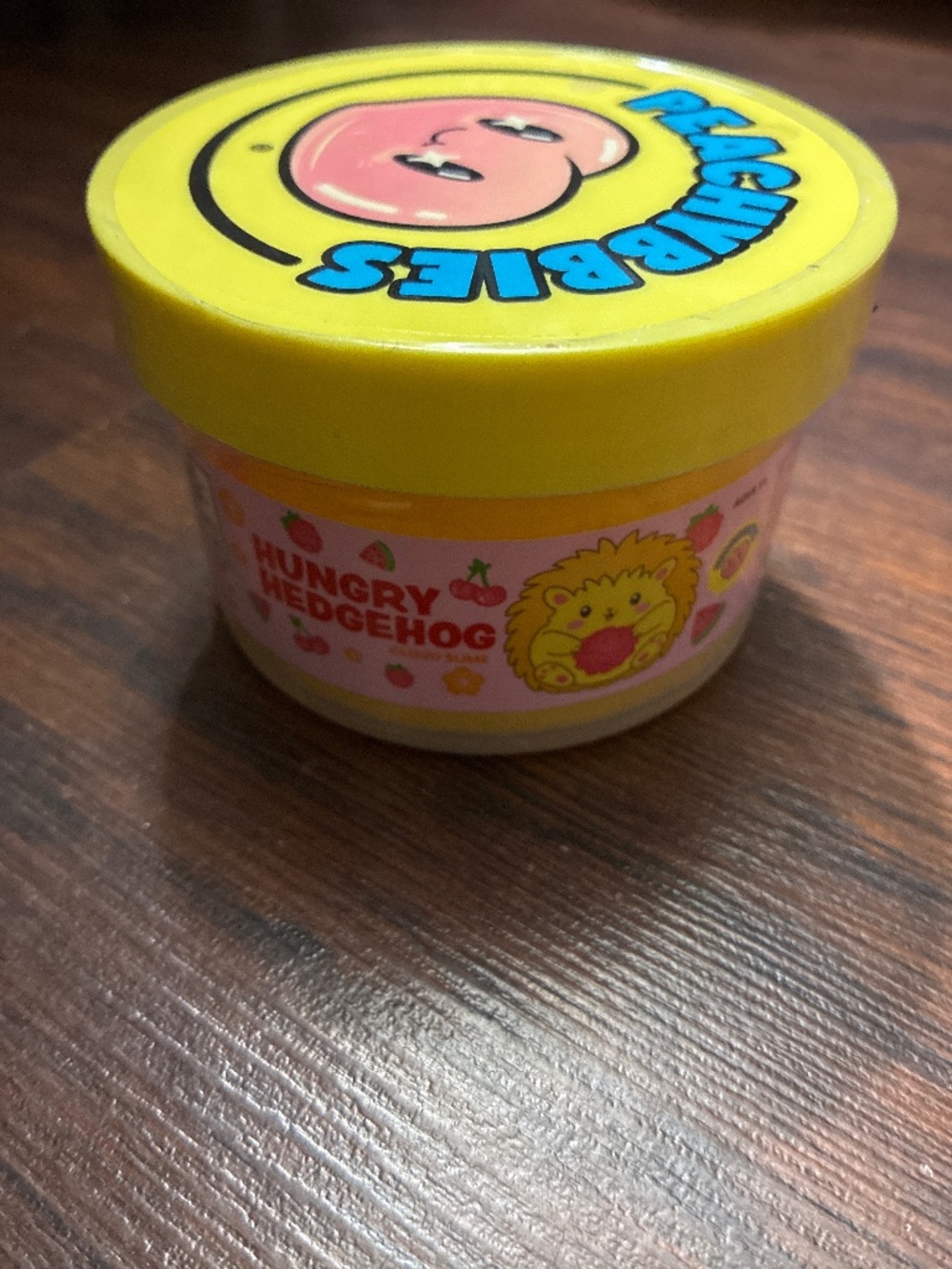 Peachybbies slime hungry hedgehog